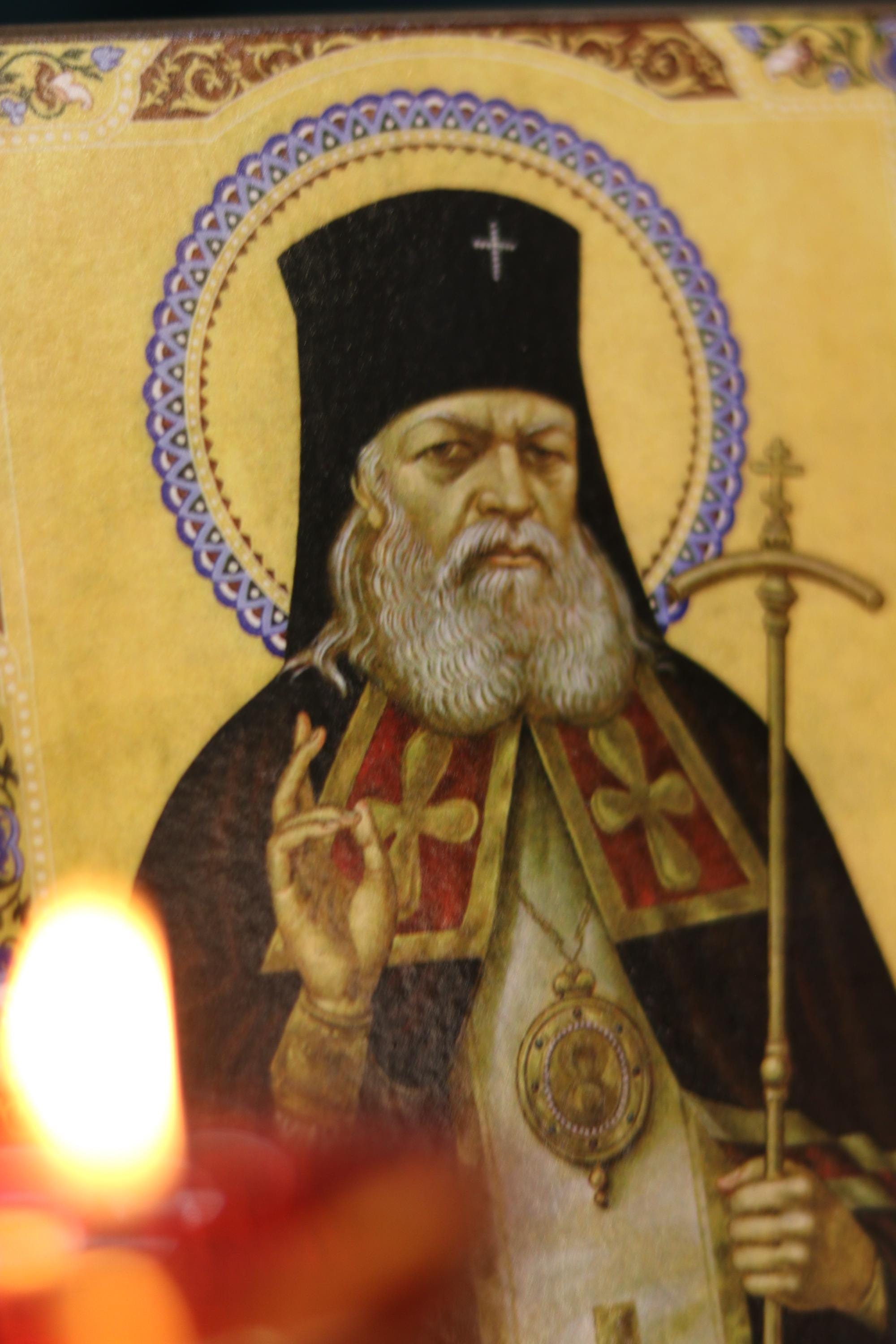 Saint Luka Orthodox Icon Wooden Icon Christian Religious Art