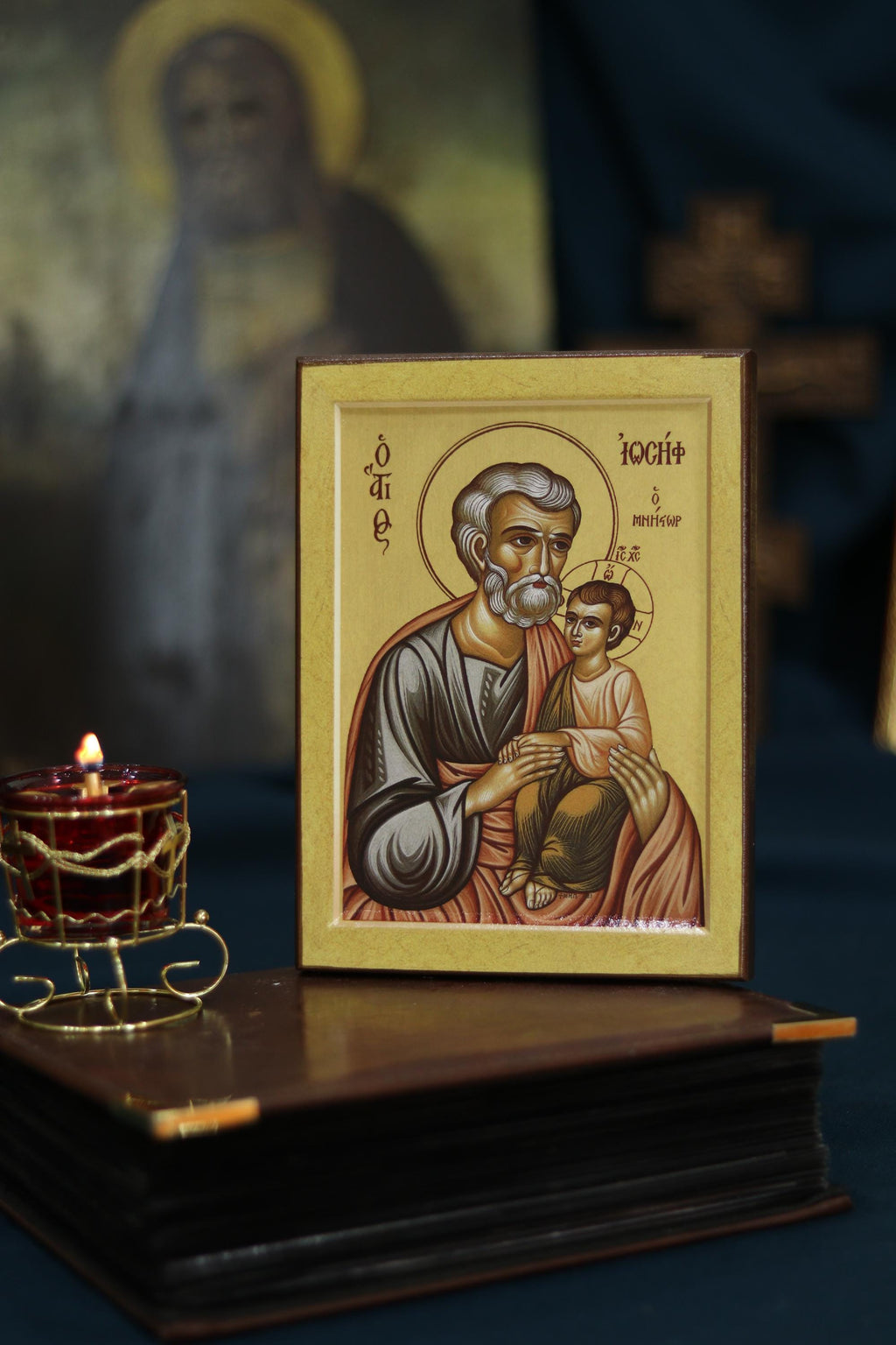 Saint Joseph Betrothed Icon Wooden Icon Orthodox