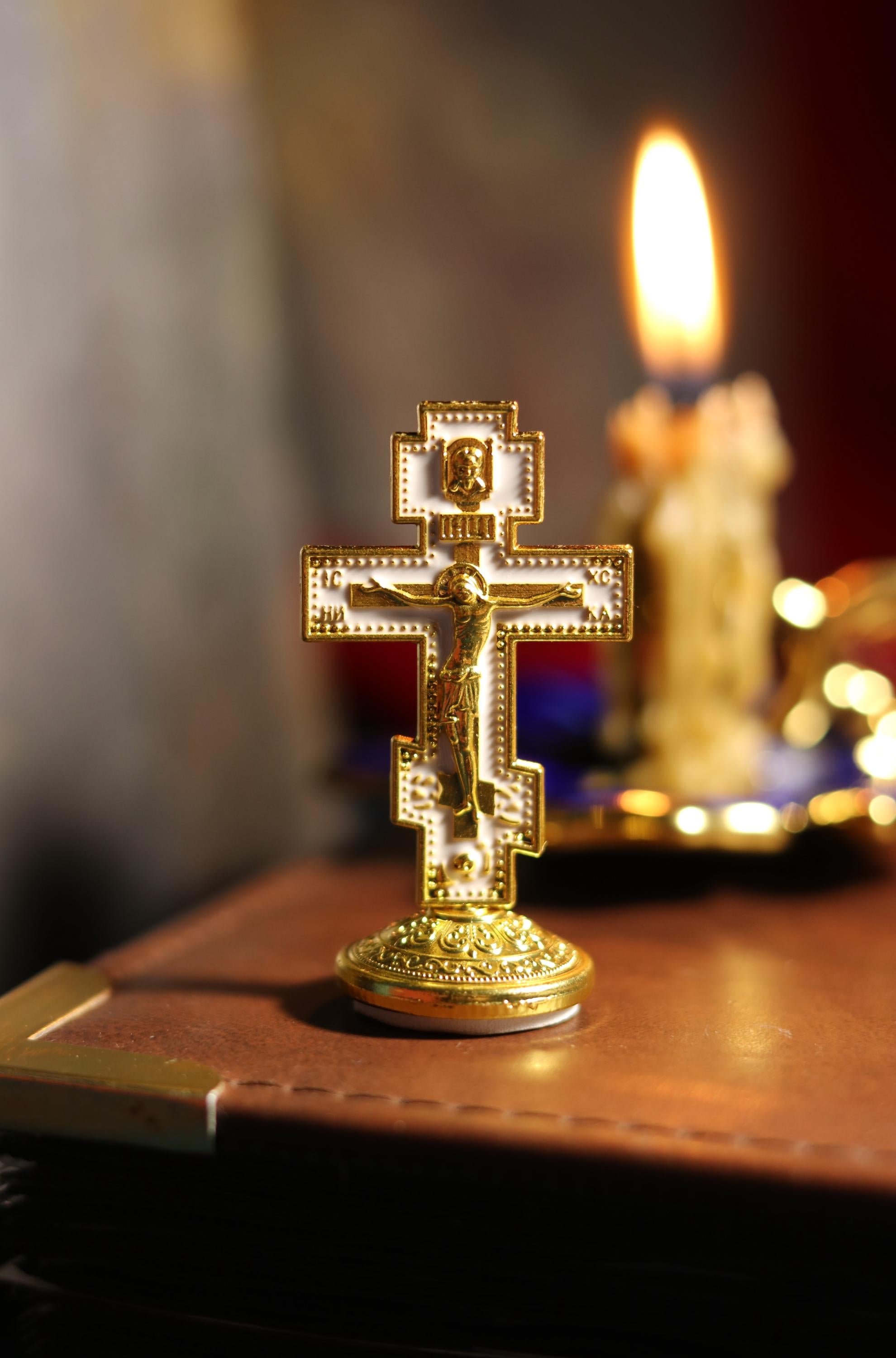 Metal cross. Orthodox cross. Matal car orthodox cross. Crucifix. Matalcross. Maetal car cross. Christian cross. Religious car decor