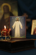 Orthodox Icon Resurrected Jesus Christ Wooden Icon