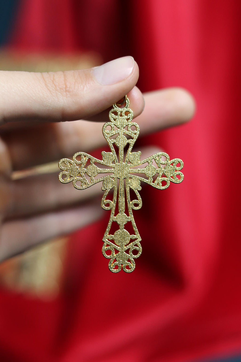 Orthodox Cross Necklace, Large Jesus cross pendant with Jesus Christ, Christian Cross Pendant, Crucifix necklace, Orthodox pendant