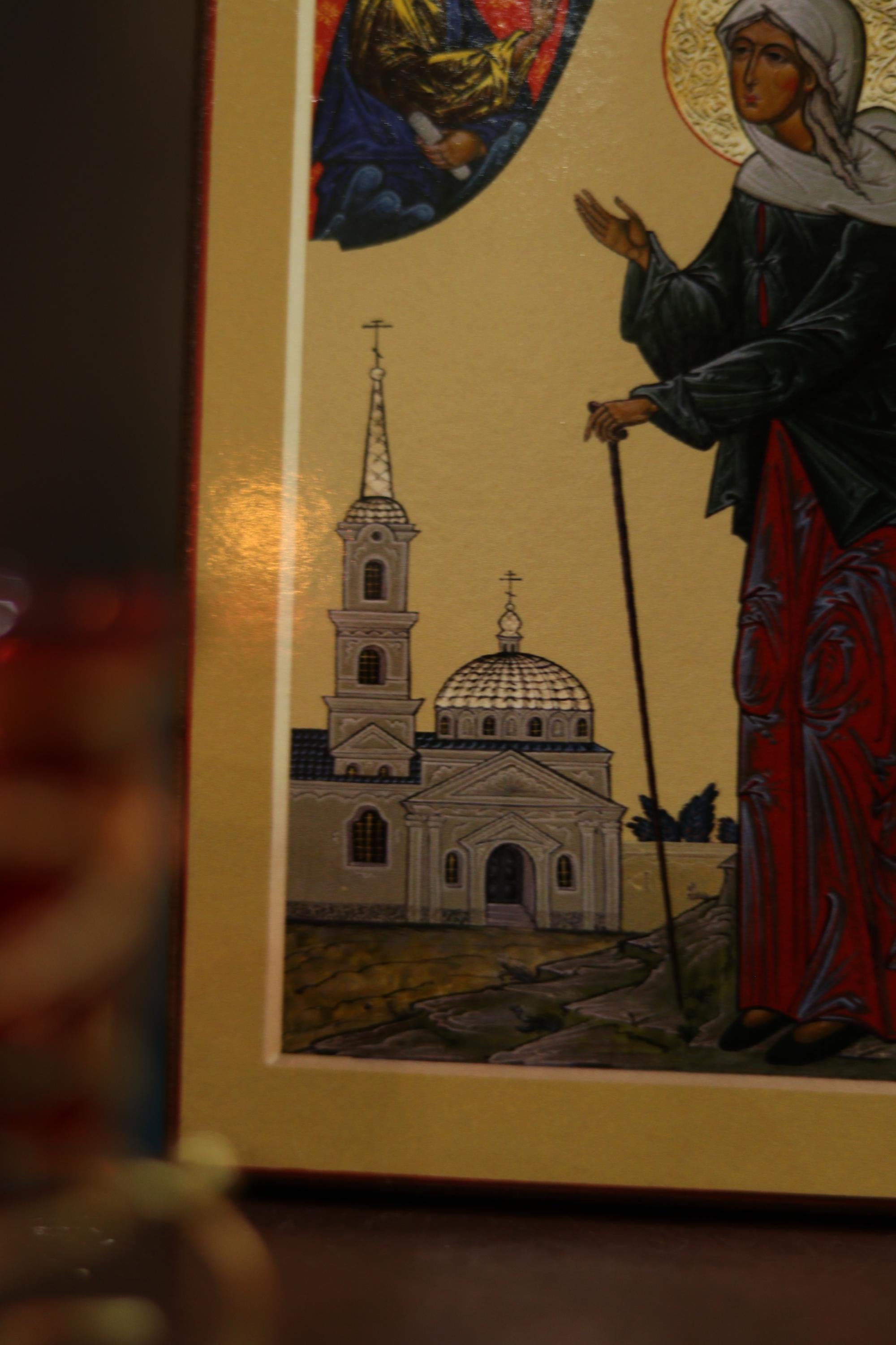Saint Xenia Icon Wooden Icon Orthodox Prayer Icon Christian Decor