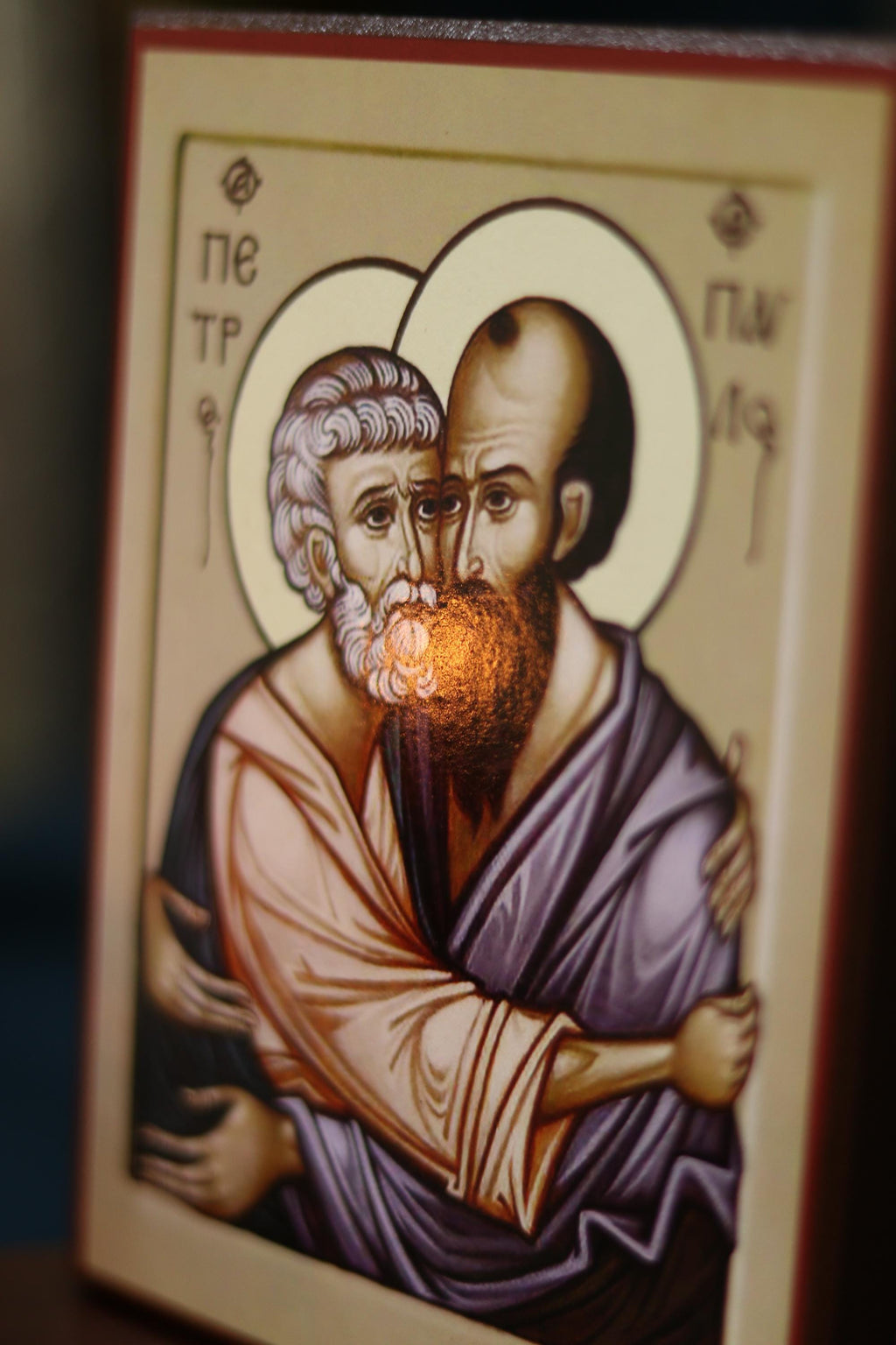 Saints Peter and Paul Icon Wooden Icon Orthodox Icon Wall Art