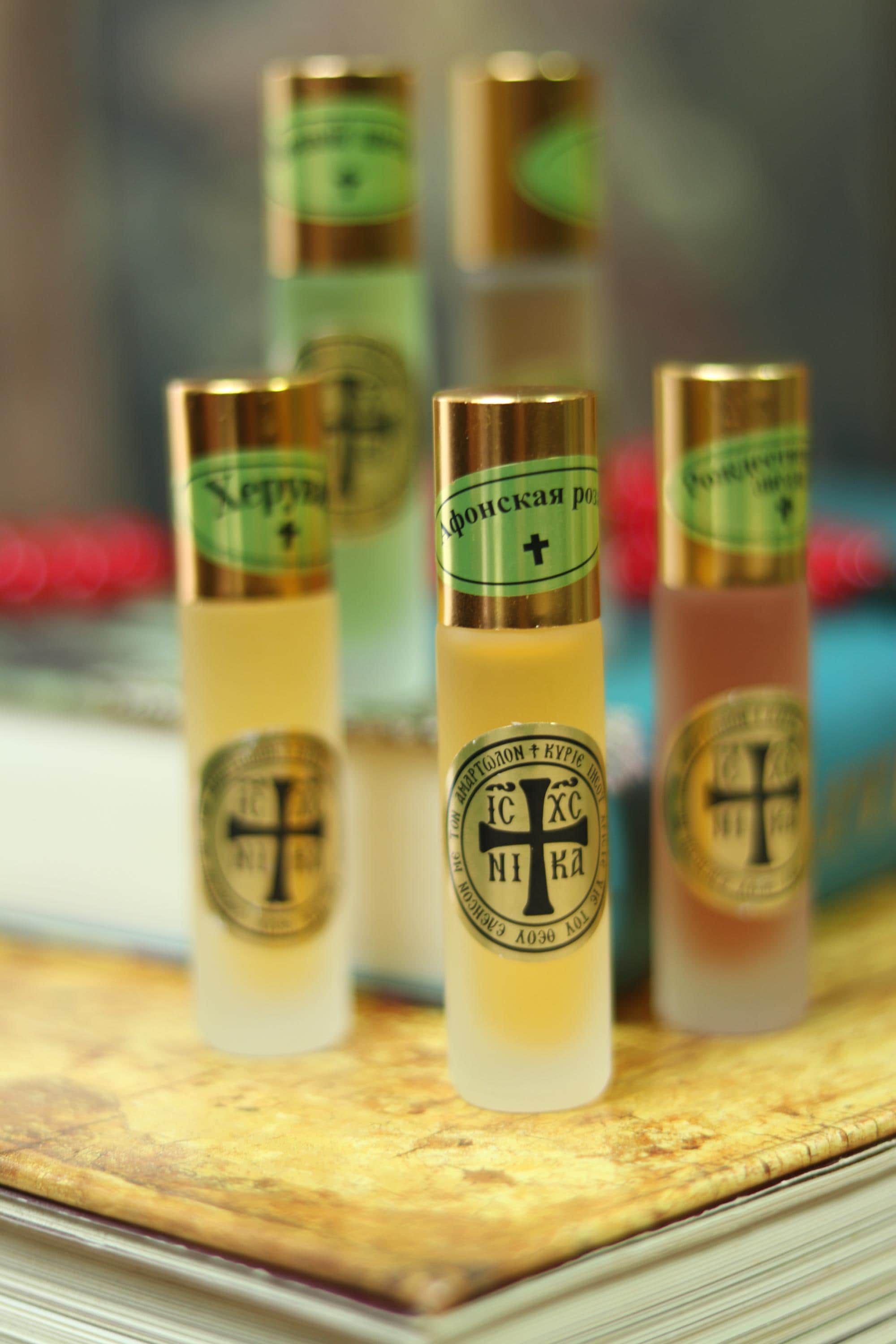 Myrrh Anointing Oil, Perfume Oil, Holy Oil, Prayer Oil, Orthodox Gifts, Christian Oil, Gift for Priest, He Is Risen, Holy Land