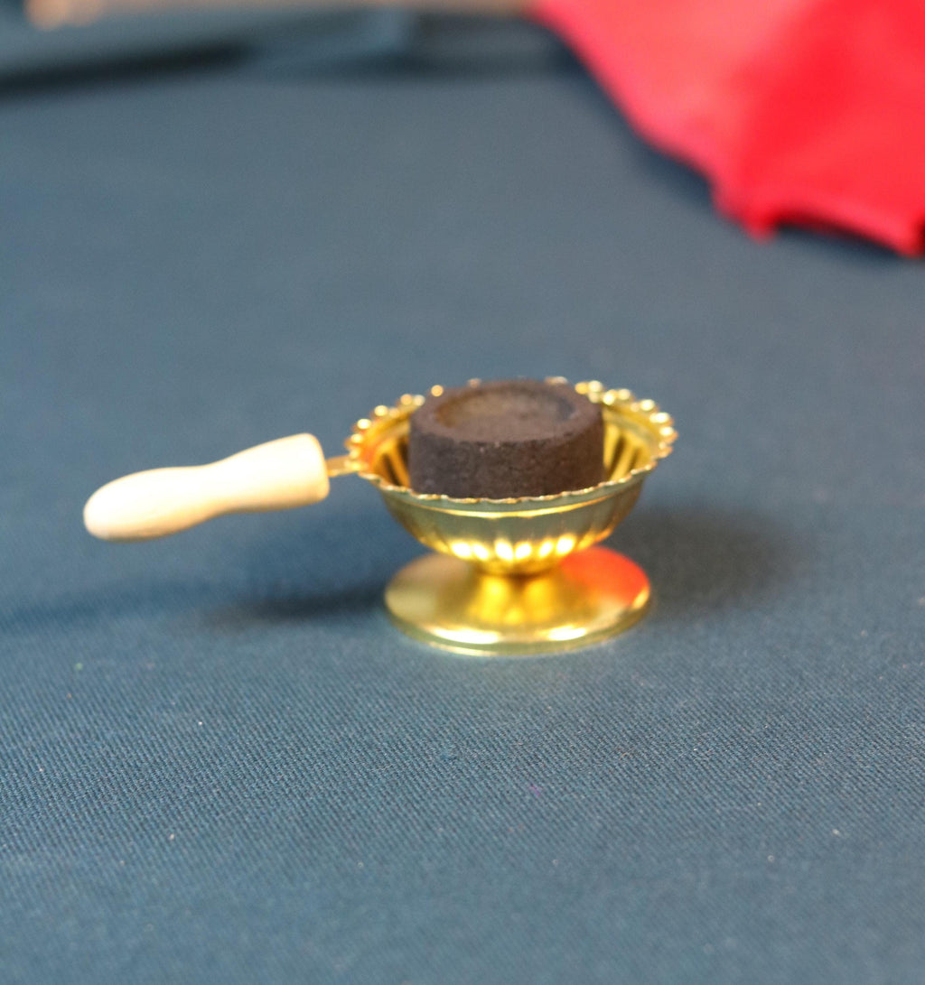 Orthodox Prayer Set – Metal Censer, 60g Monastery Incense, Charcoal Tablets, Incense holder, Incense burner, Incense sticks, Orthodox prayer