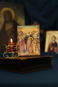 Saints Mother Sophia with Faith, Hope and Charity (Love) Icon Orthodox Wooden