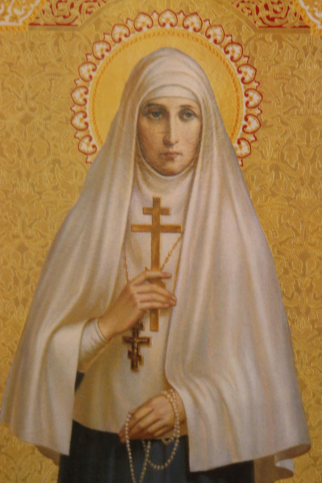 Saint Elizabeth Feodorovna Icon Wooden Icon Orthodox Icon