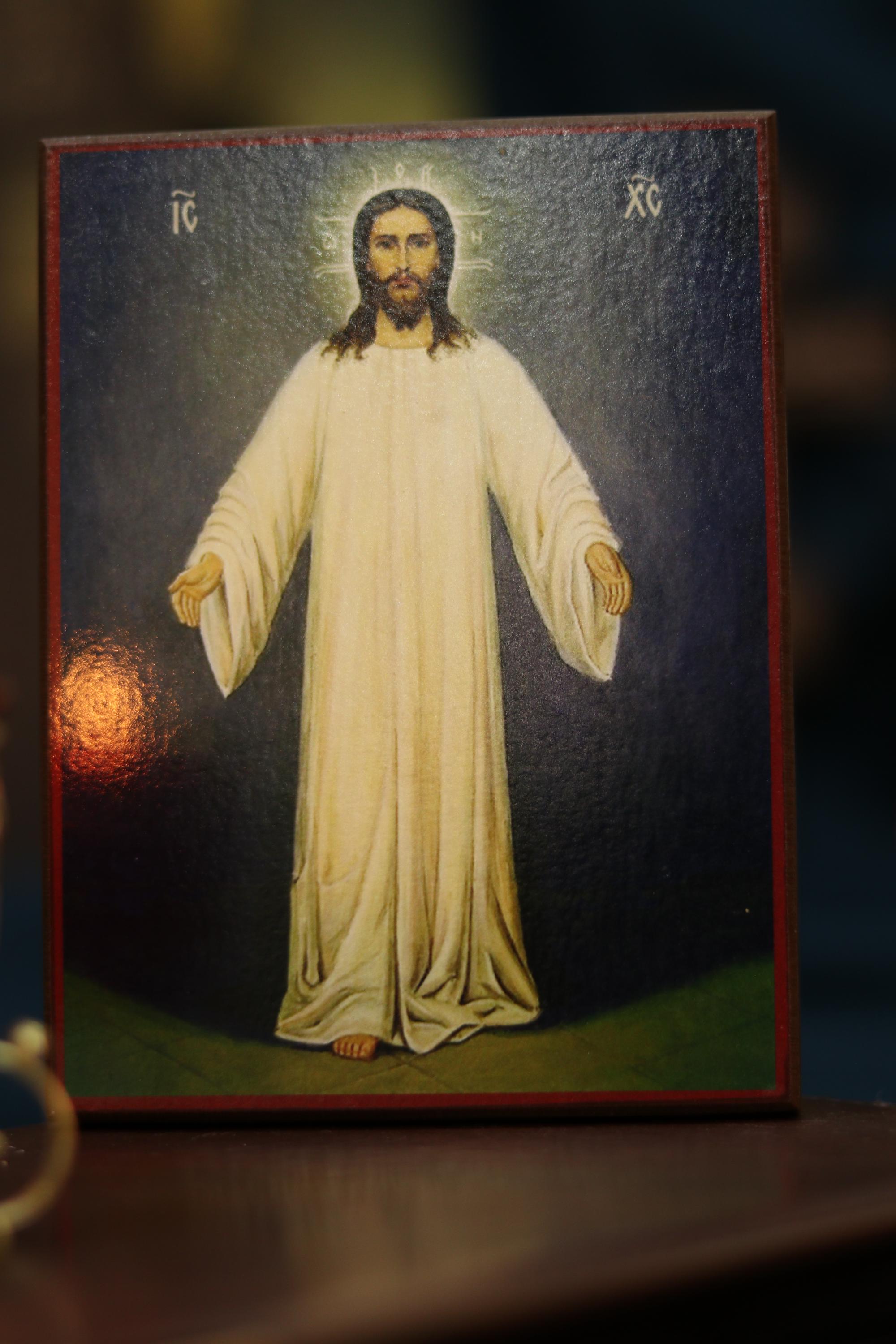 Orthodox Icon Resurrected Jesus Christ Wooden Icon