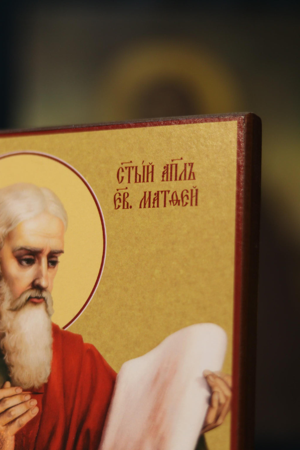 Saint Matthew Apostle Icon Wooden Icon Orthodox