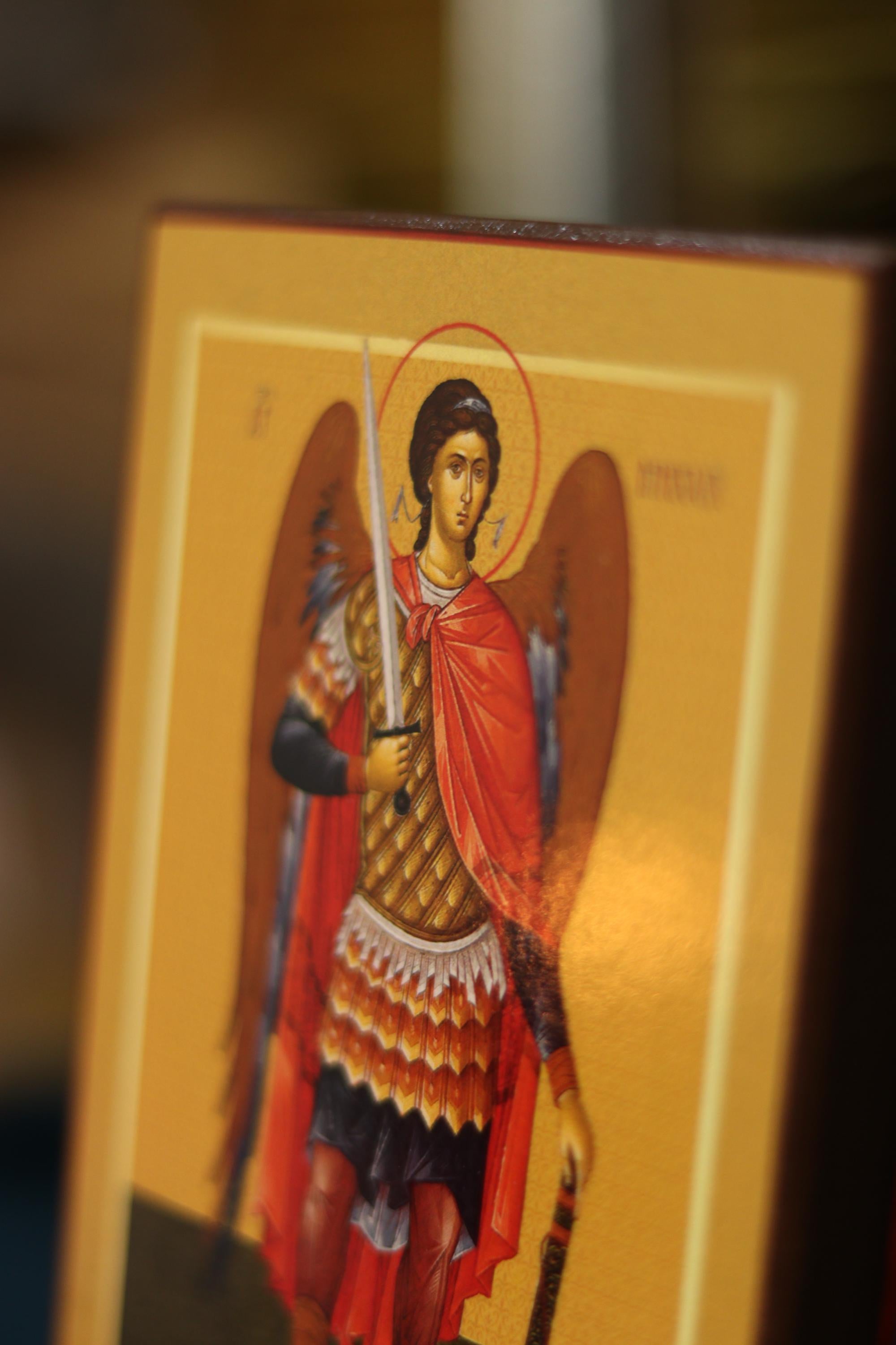 Orthodox Icon Archangel Michael Wooden Icon Wooden Icon