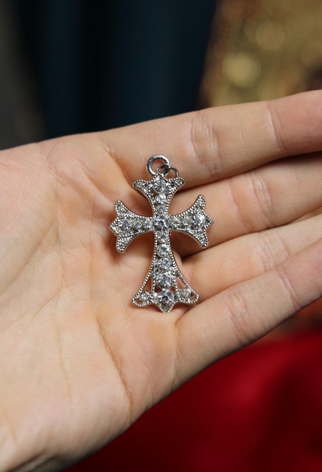 Orthodox Cross Necklace, Jesus cross pendant with Jesus Christ, Christian Cross Pendant, Crucifix necklace, Orthodox pendant