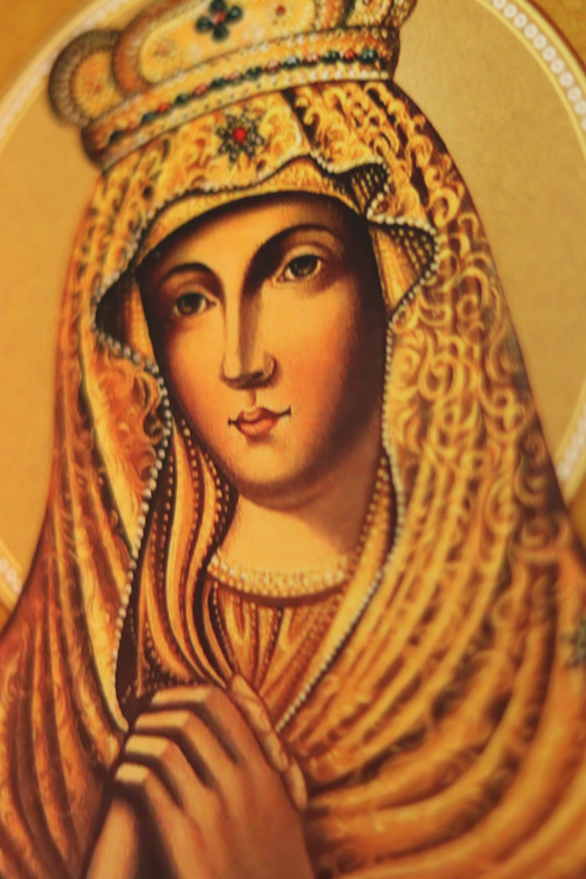 Wooden Icon Orthodox Icon , Virgin Mary Icon, Christian Icon, Orthodox Icon