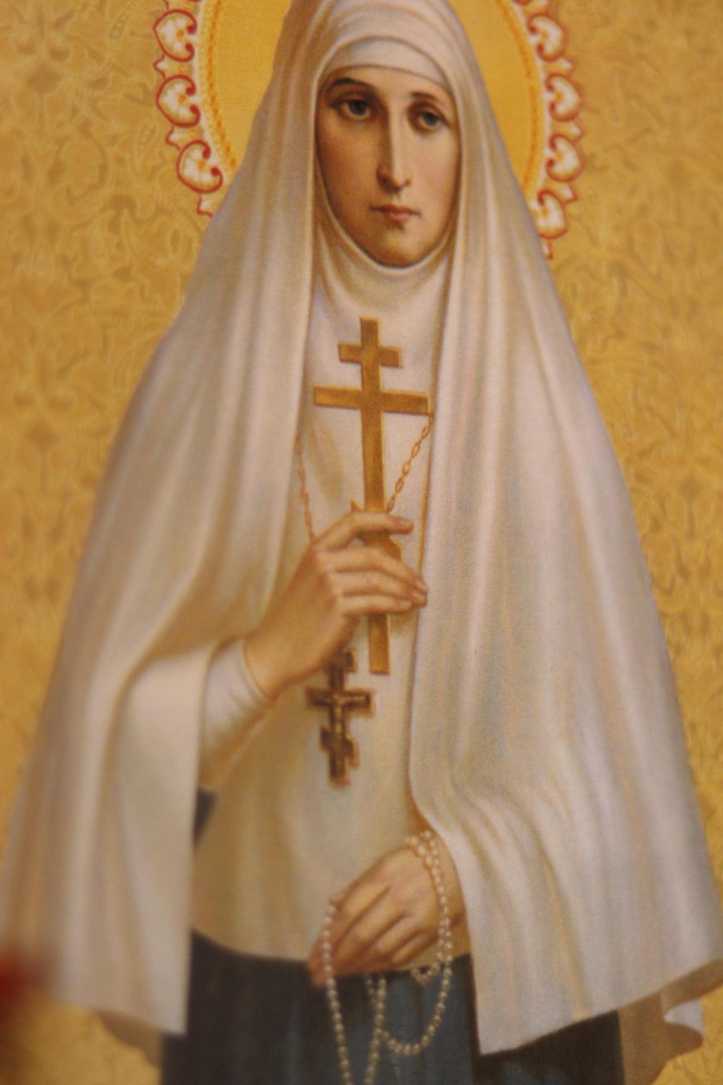 Saint Elizabeth Feodorovna Icon Wooden Icon Orthodox Icon
