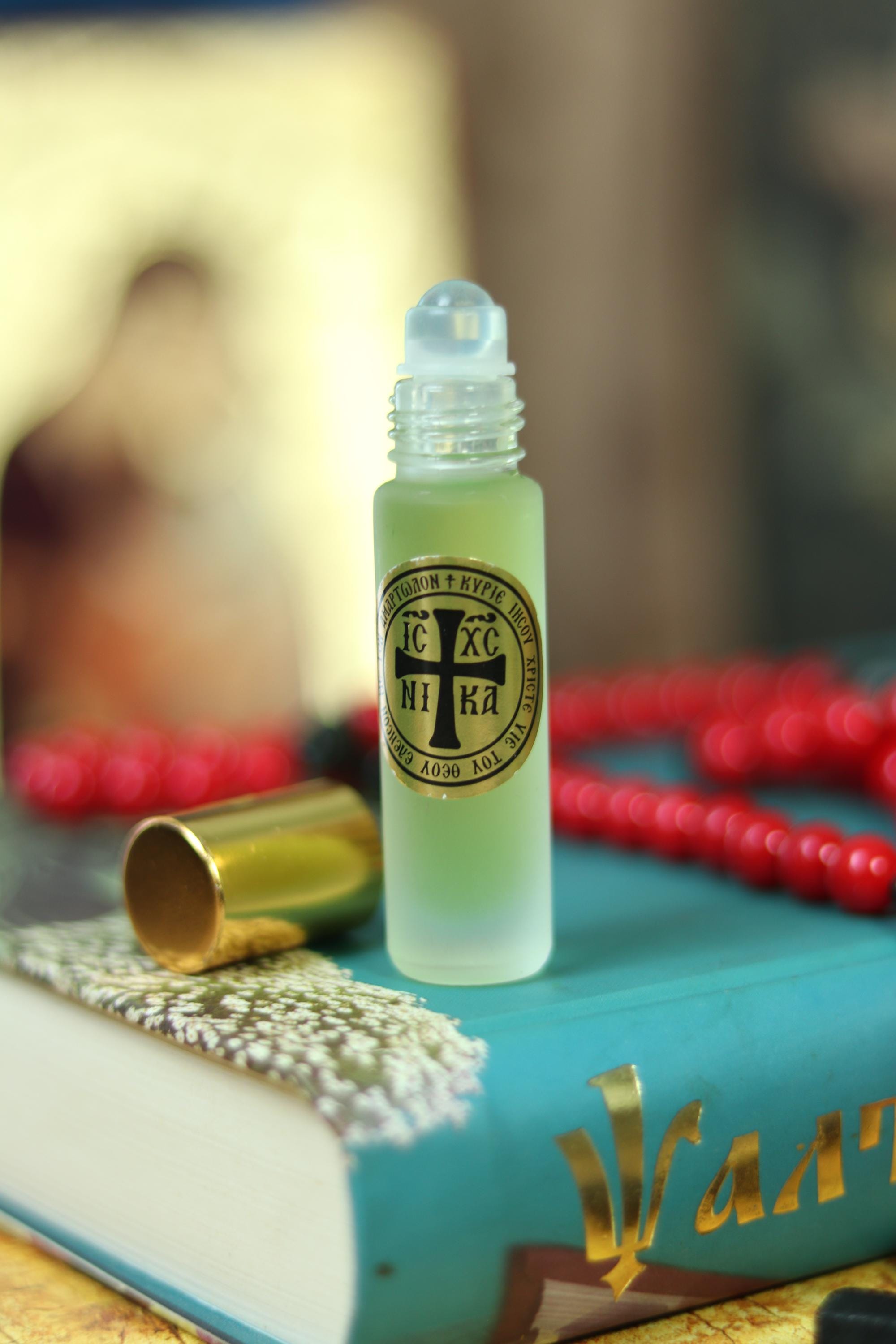 Perfume Oil, Myrrh, Anointing Oil, Holy Oil, Prayer Oil, Orthodox Gifts, Orthodox Christian, Pastor Gift, Church Oil, He is risen, Pastor
