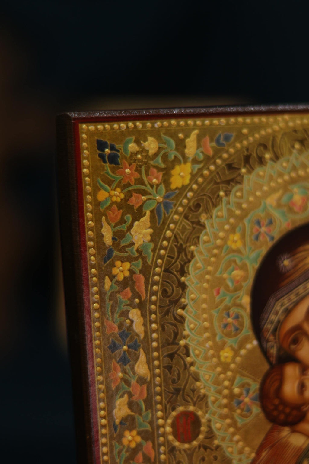 Volodymyr Mother of God Icon Wooden Icon Orthodox