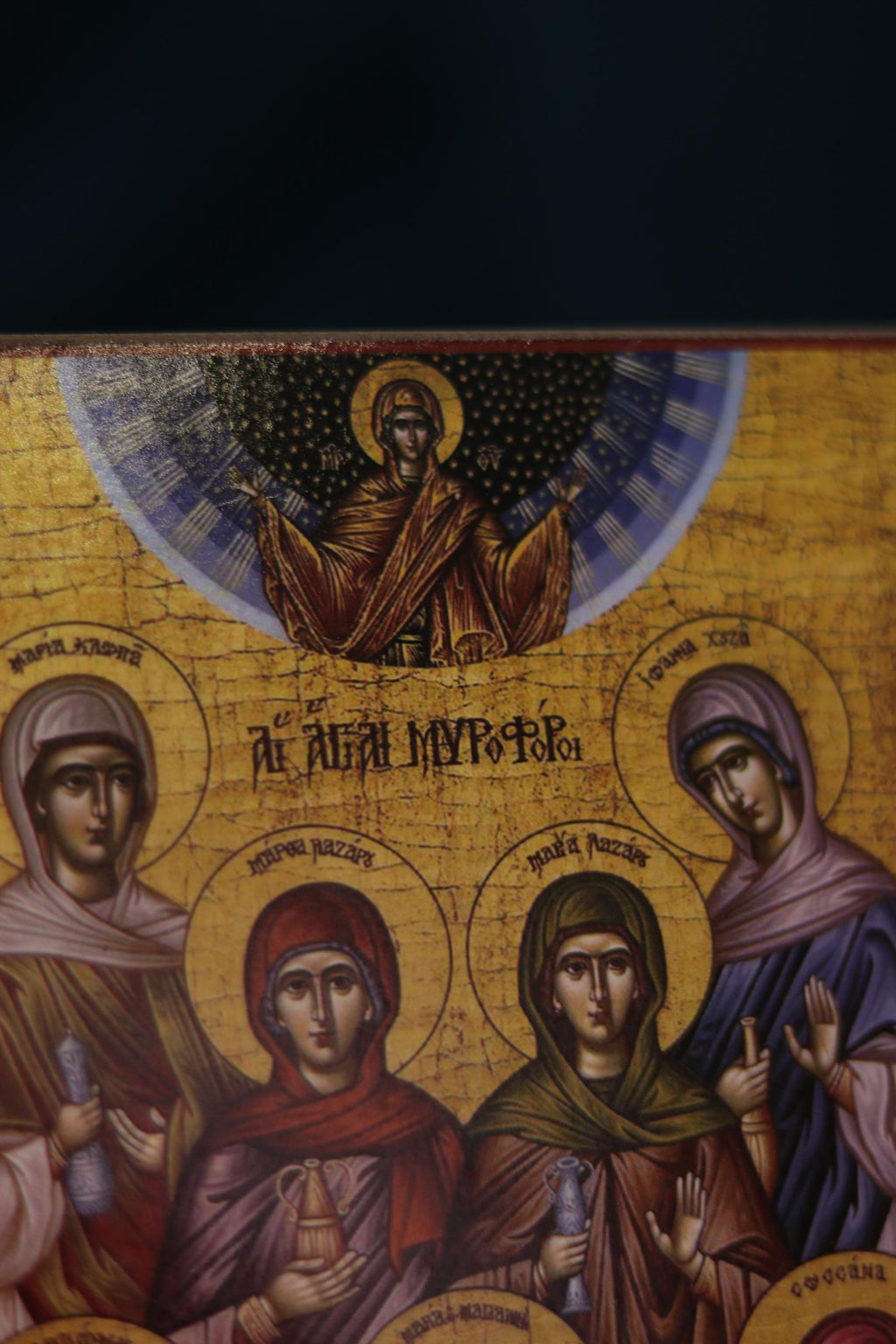 Holy Myrrhbearers Icon Wooden Icon Orthodox Religious Art
