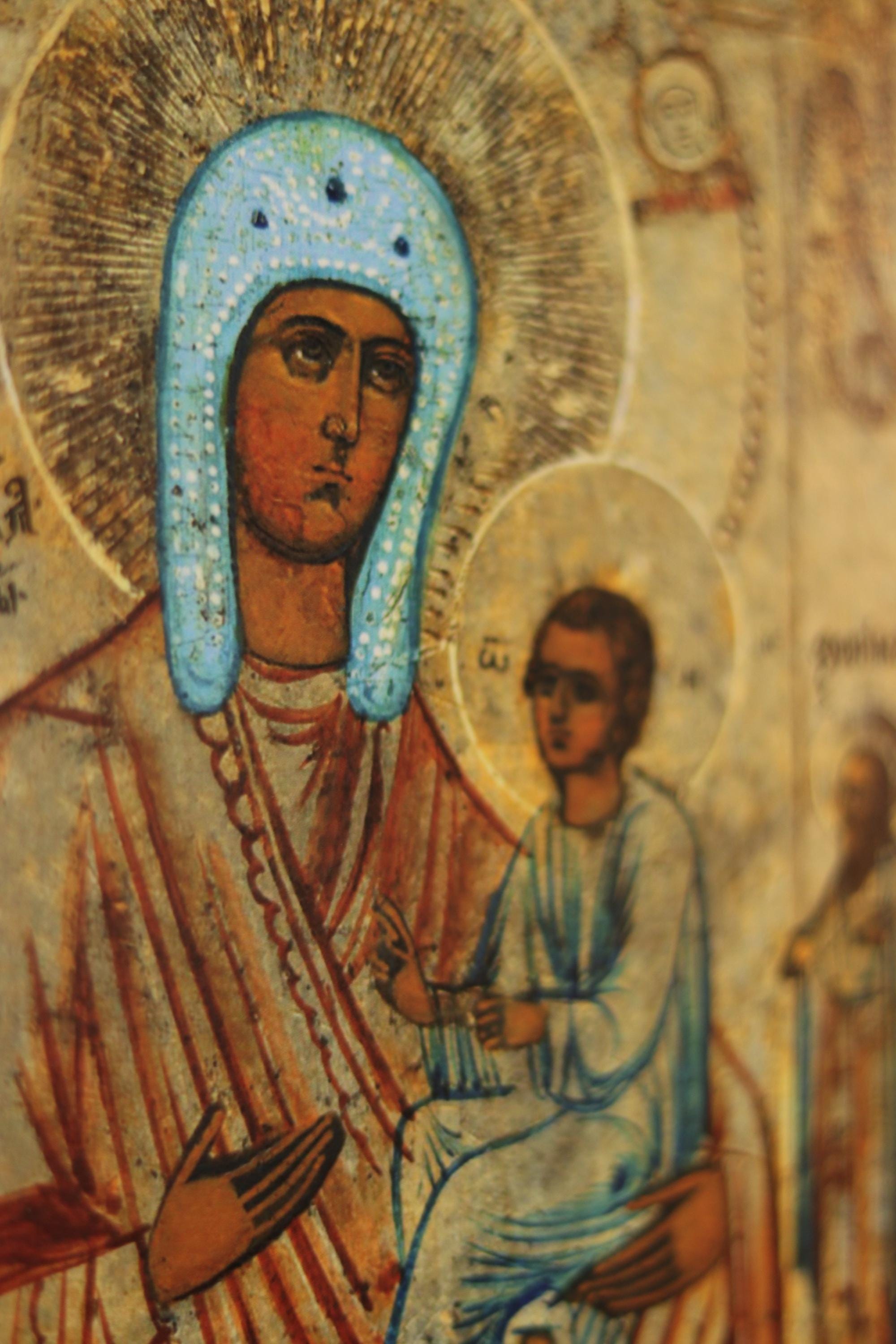 Piroshkovskaya Mother of God Icon Wooden Icon Orthodox Christian Icon