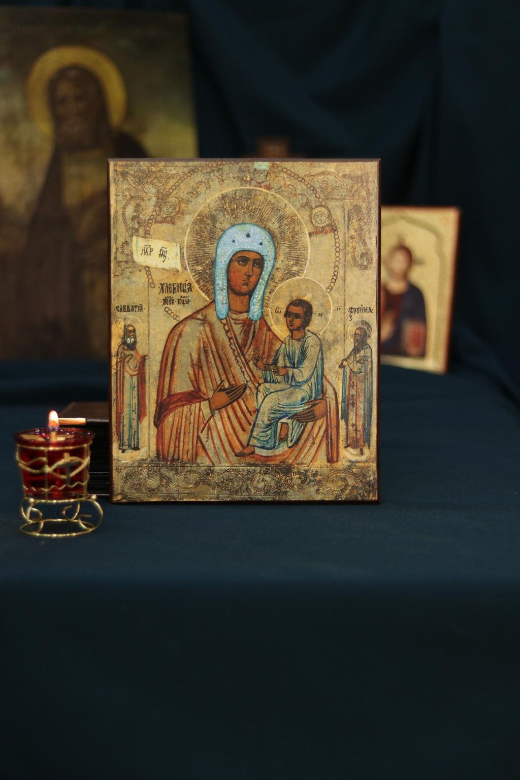 Piroshkovskaya Mother of God Icon Wooden Icon Orthodox Christian Icon
