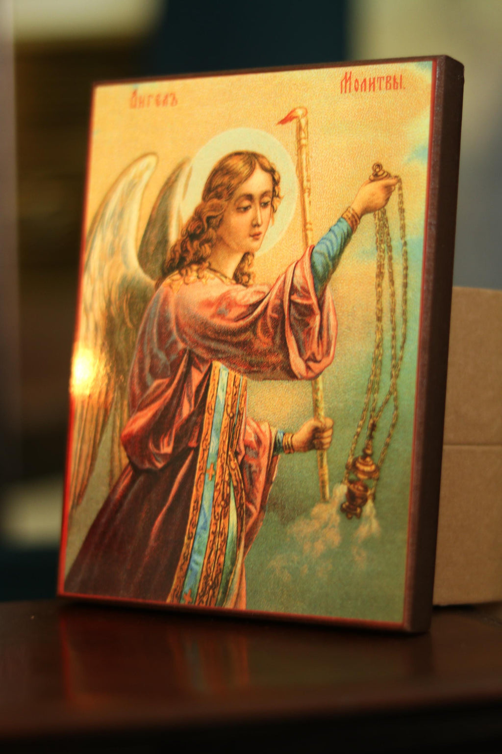Wooden Icon Orthodox Icon , Archangel Michael Icon, Christian Icon, Orthodox
