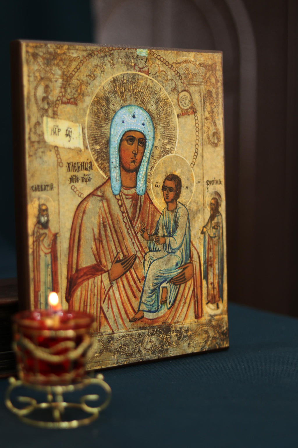 Piroshkovskaya Mother of God Icon Wooden Icon Orthodox Christian Icon
