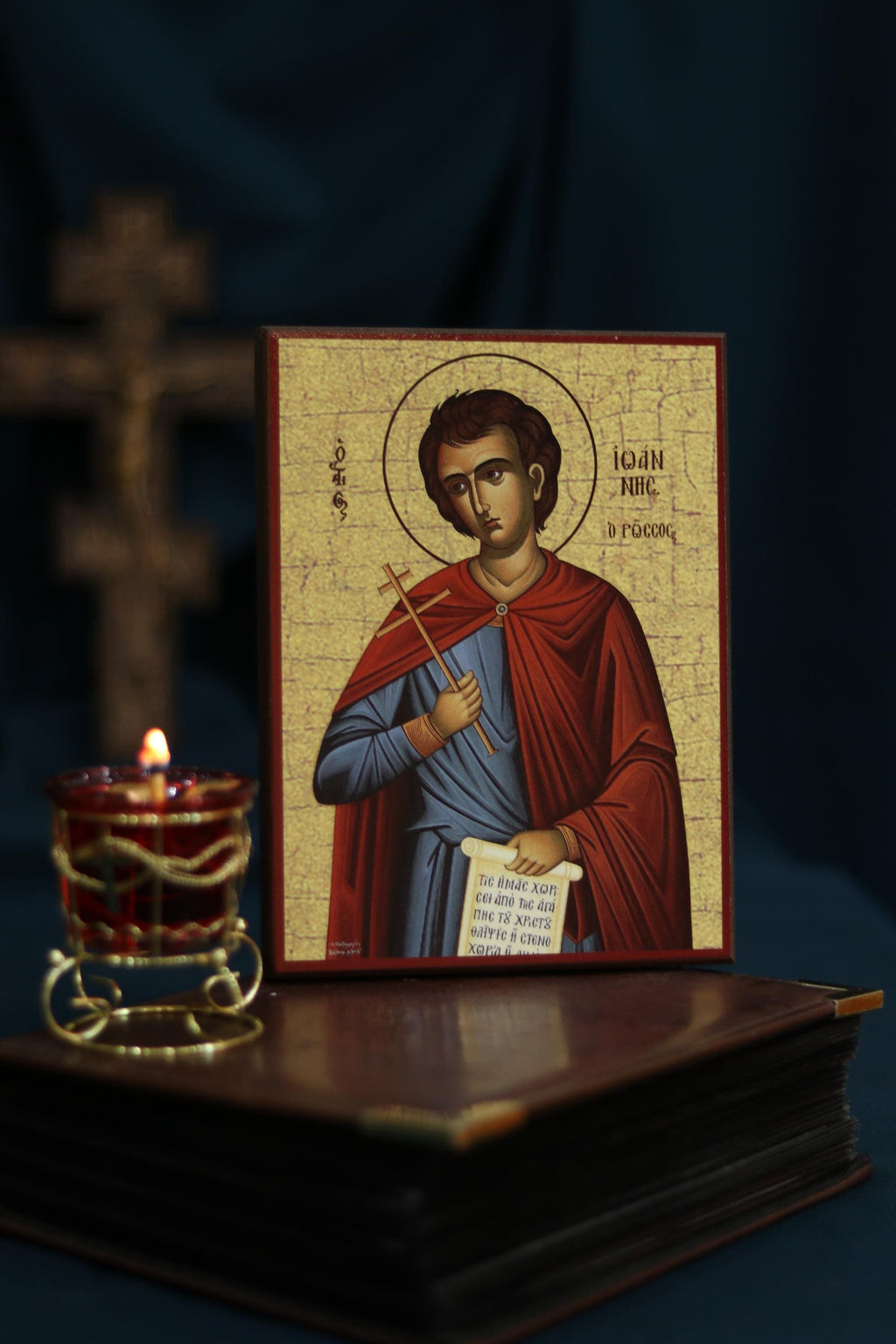 Saint John Rusyn Orthodox Wooden Icon Christian Prayer