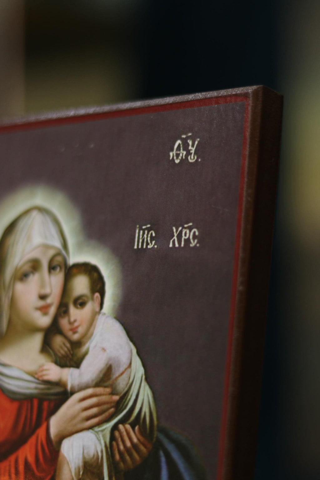 Our Only Hope Mother of God Icon Orthodox Wooden Icon