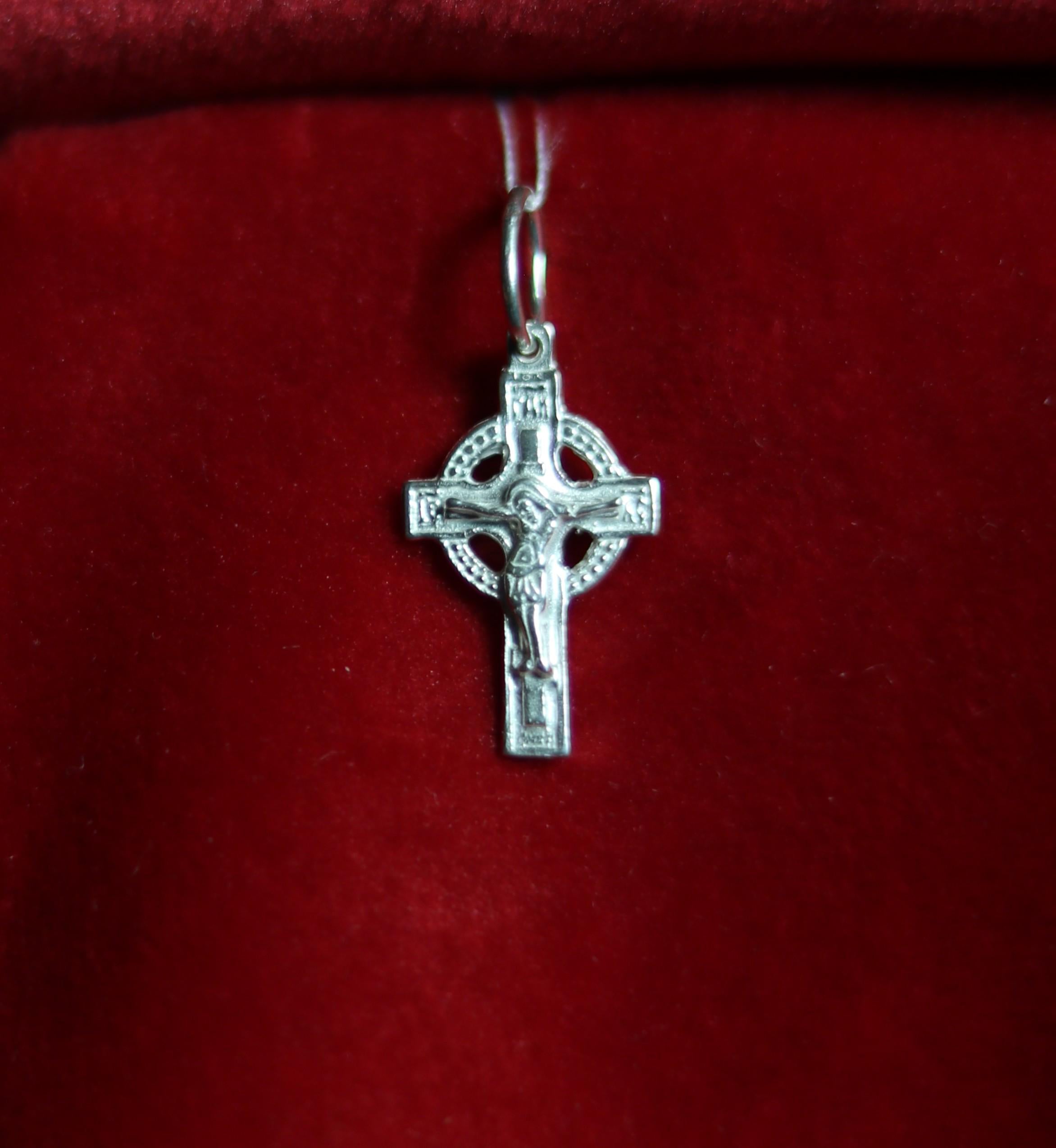 Sterling Silver Orthodox Cross Pendant – 925 Silver Crucifix Necklace – 1.07g – Religious Baptism Gift, Greek orthodox cross, Crucifixion