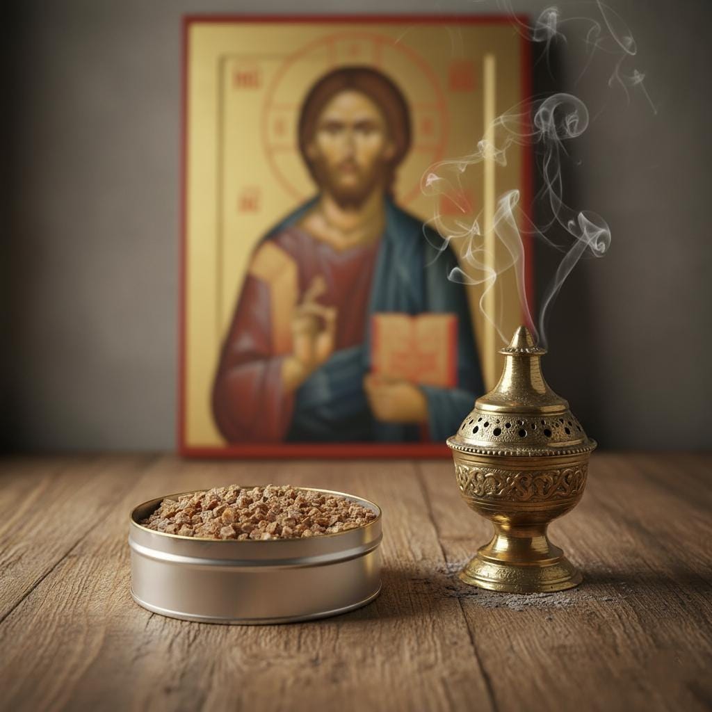 Greek Incense “Resurrection” Mount Athos, Premium Alpha Class, Orthodox Monastery Incense, Church Supplies, Prayer Gift, Religious Aroma