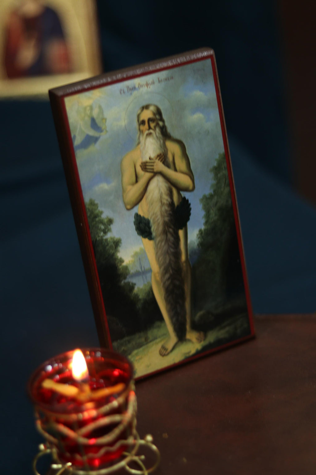 Saint Onuphrius Icon Wooden Icon Orthodox
