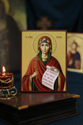Saint Natalia Nicomedia Icon Wooden Icon Orthodox