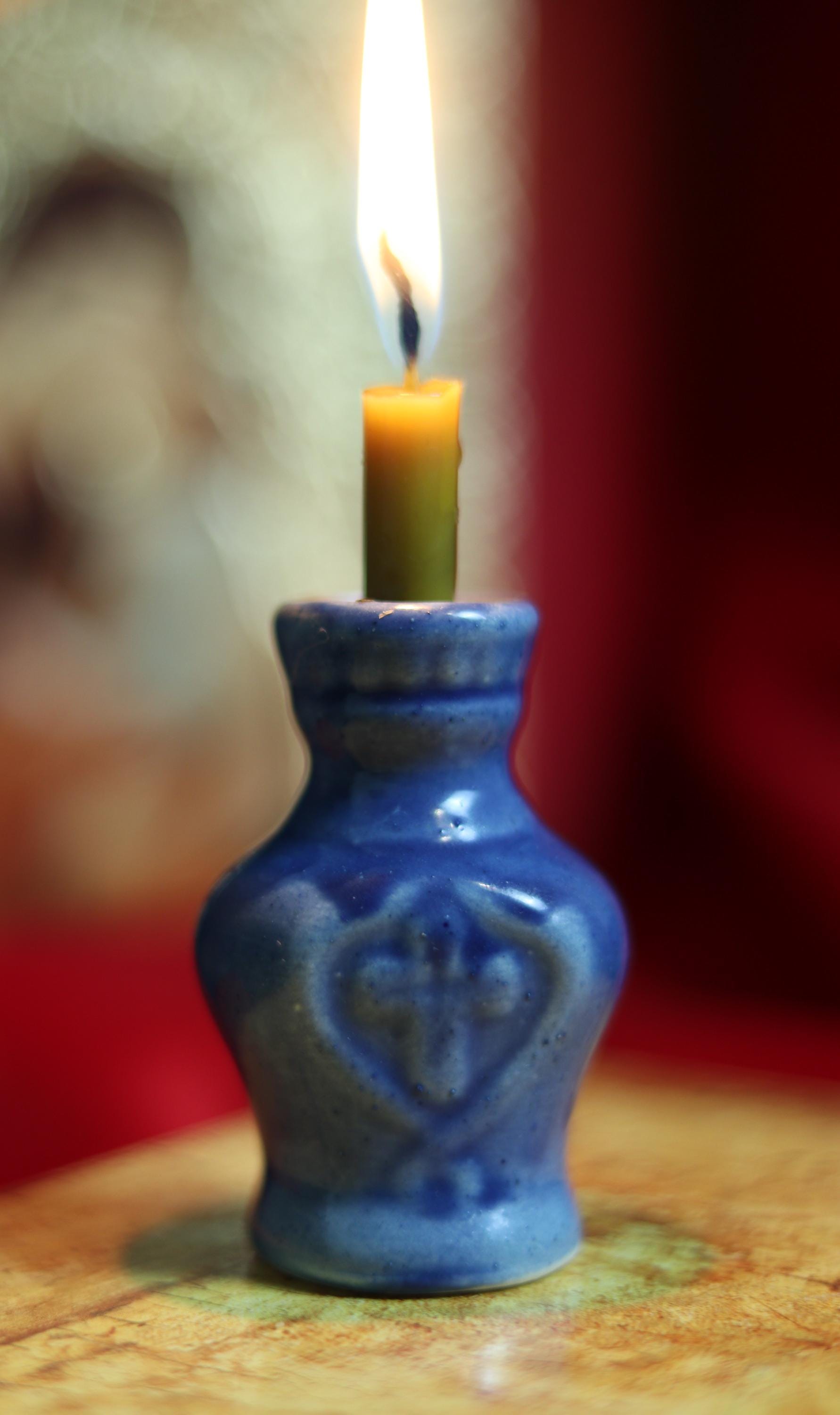 Orthodox candlestick, Ceramic candlestick, Orthodox icon, Orthodox cross, Small candlestick, Retro candlestick, Gift candlestick.