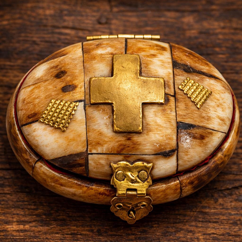 Wooden Incense Box 4x1.6x1.2 in, Orthodox Incense Holder, Church Incense Box, Religious Box