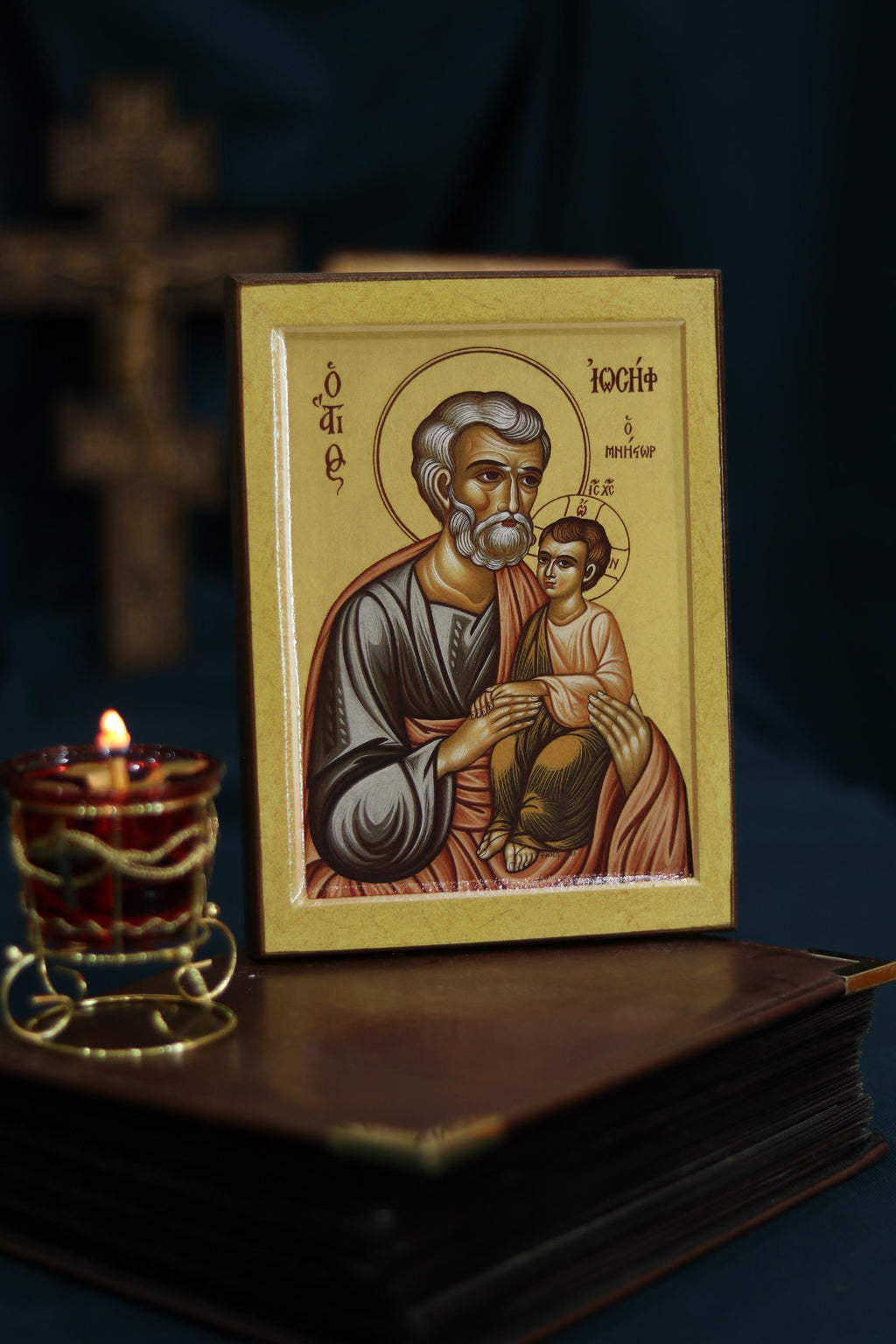 Saint Joseph Betrothed Icon Wooden Icon Orthodox