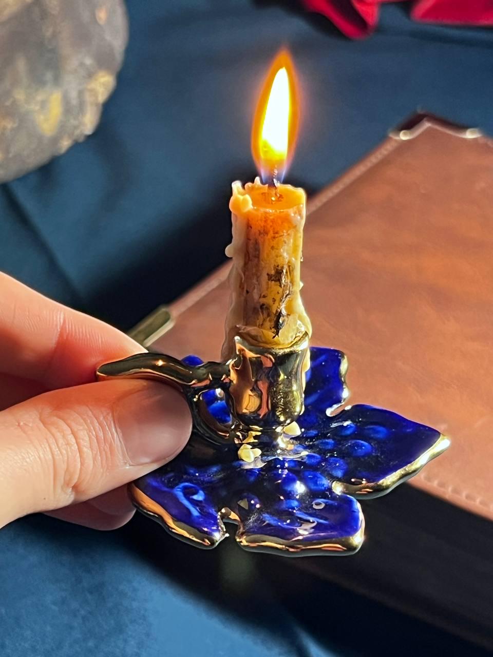 Orthodox candlestick, Ceramic candlestick, Orthodox icon, Orthodox cross, Small candlestick, Retro candlestick, Gift candlestick.