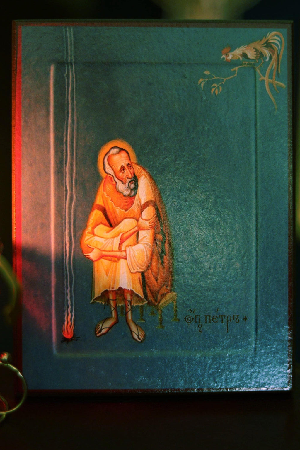 Saint Peter Icon Orthodox Wood Icon Christian Wall Art Prayer Decor