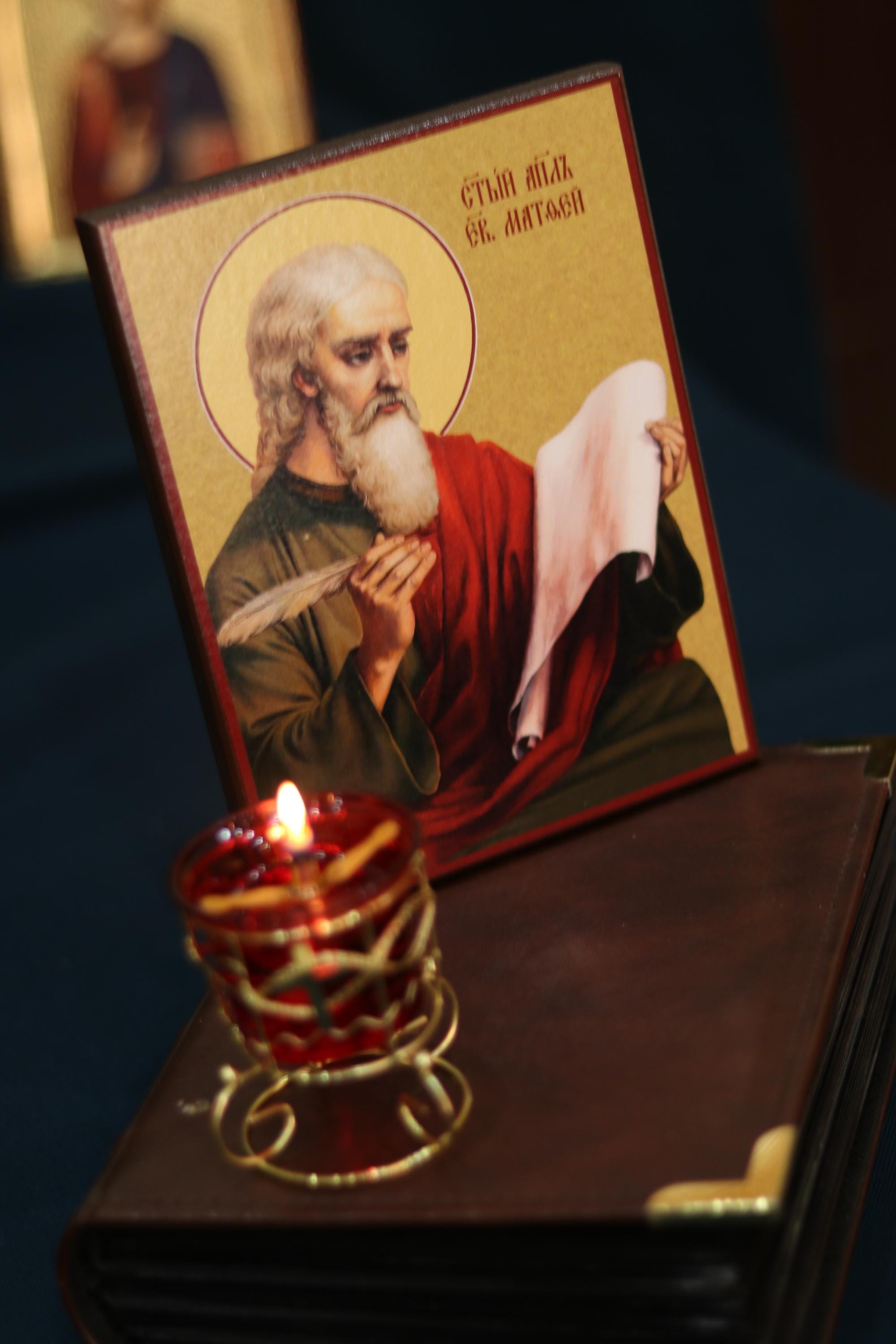 Saint Matthew Apostle Icon Wooden Icon Orthodox