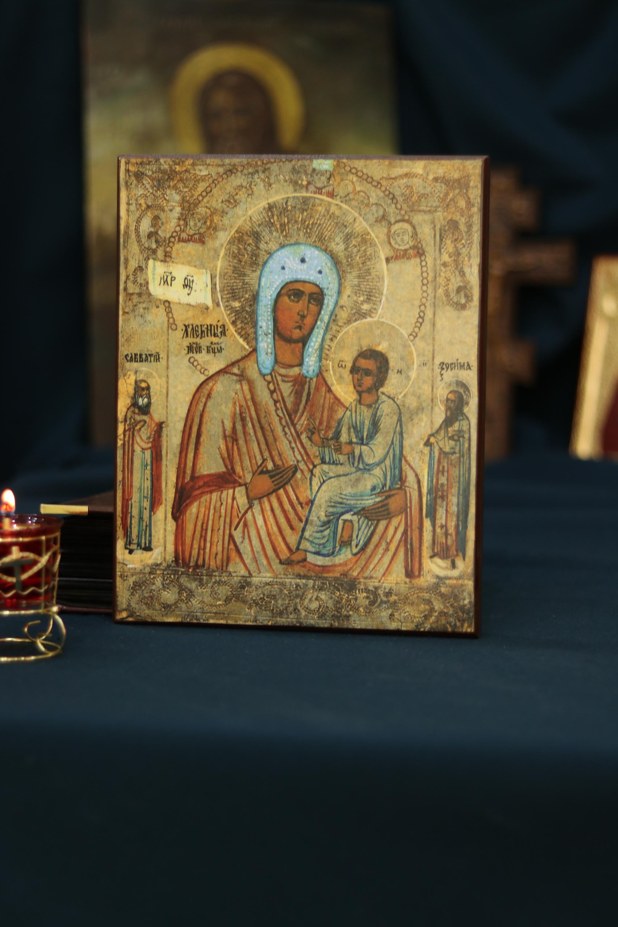 Piroshkovskaya Mother of God Icon Wooden Icon Orthodox Christian Icon