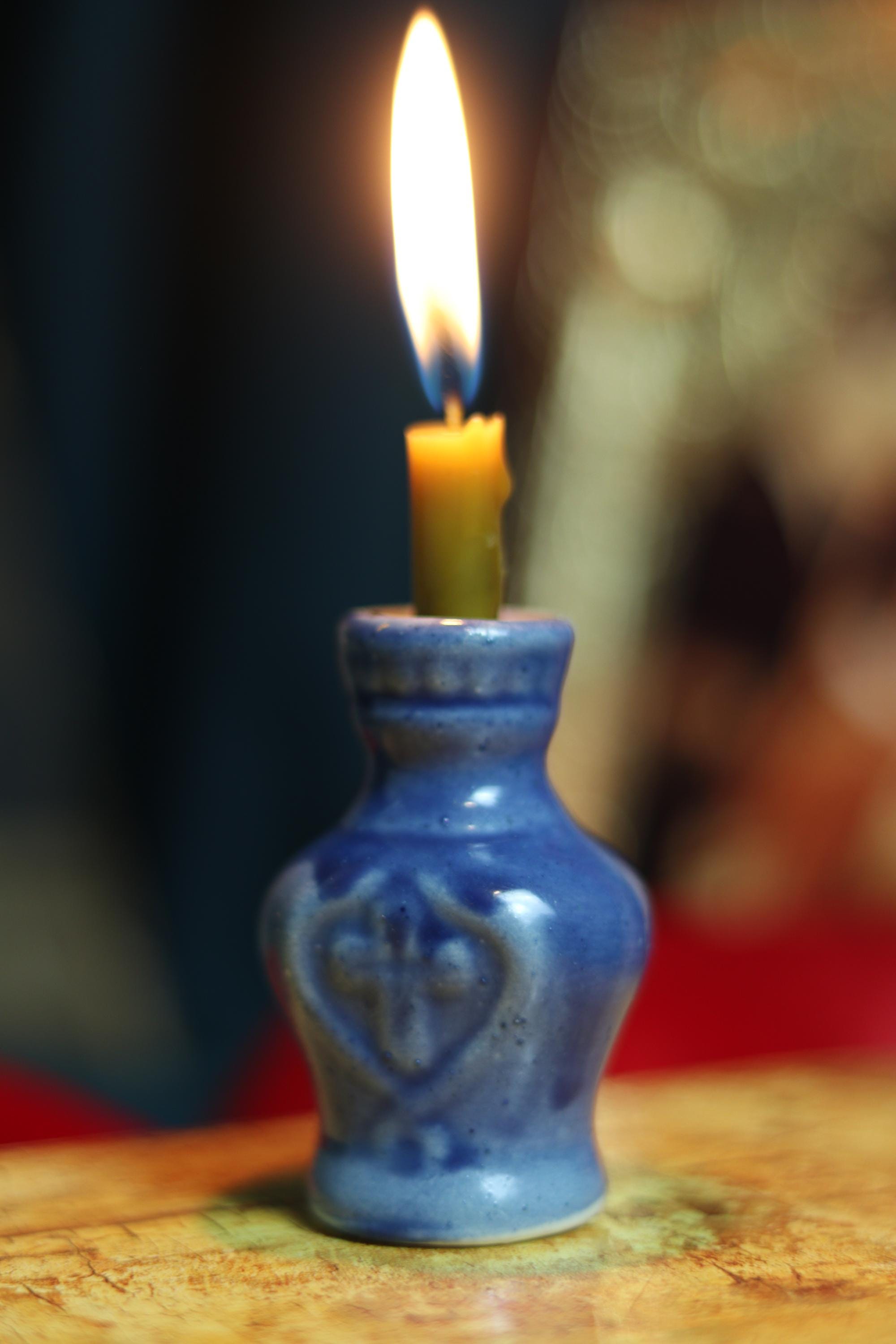 Orthodox candlestick, Ceramic candlestick, Orthodox icon, Orthodox cross, Small candlestick, Retro candlestick, Gift candlestick.