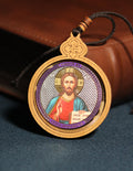 Car Pendant "Christ Pantocrator" – Greek Style,  Orthodox icon, Orthodox christian, Christianity art, Religious car decor