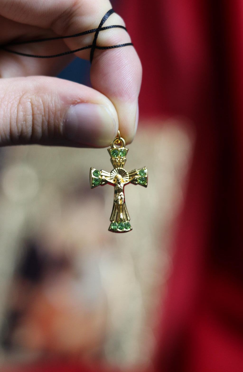 Orthodox Cross Necklace, Large Jesus cross pendant with Jesus Christ, Christian Cross Pendant, Crucifix necklace, Orthodox pendant