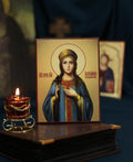 Saint Juliana Olshanska Orthodox Wooden Icon Byzantine Prayer