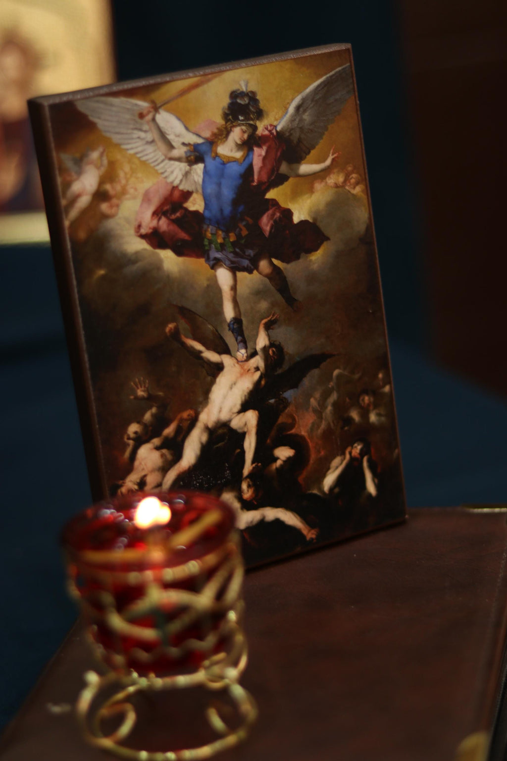 Fall of Rebel Angels Icon Wooden Icon Orthodox Icon