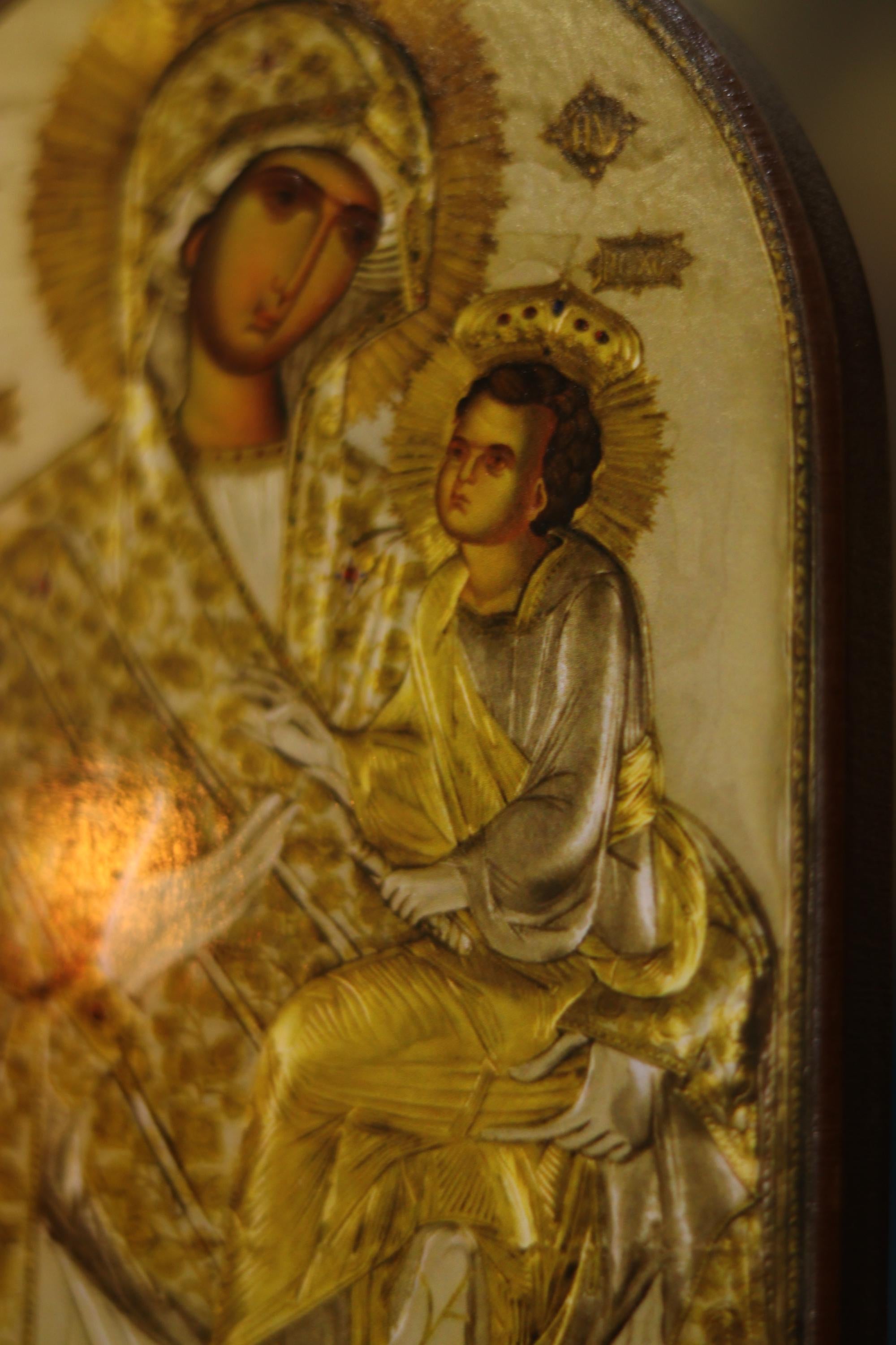 Quick to Hear Mother of God Icon Wooden Orthodox Icon 5.9x3.9in