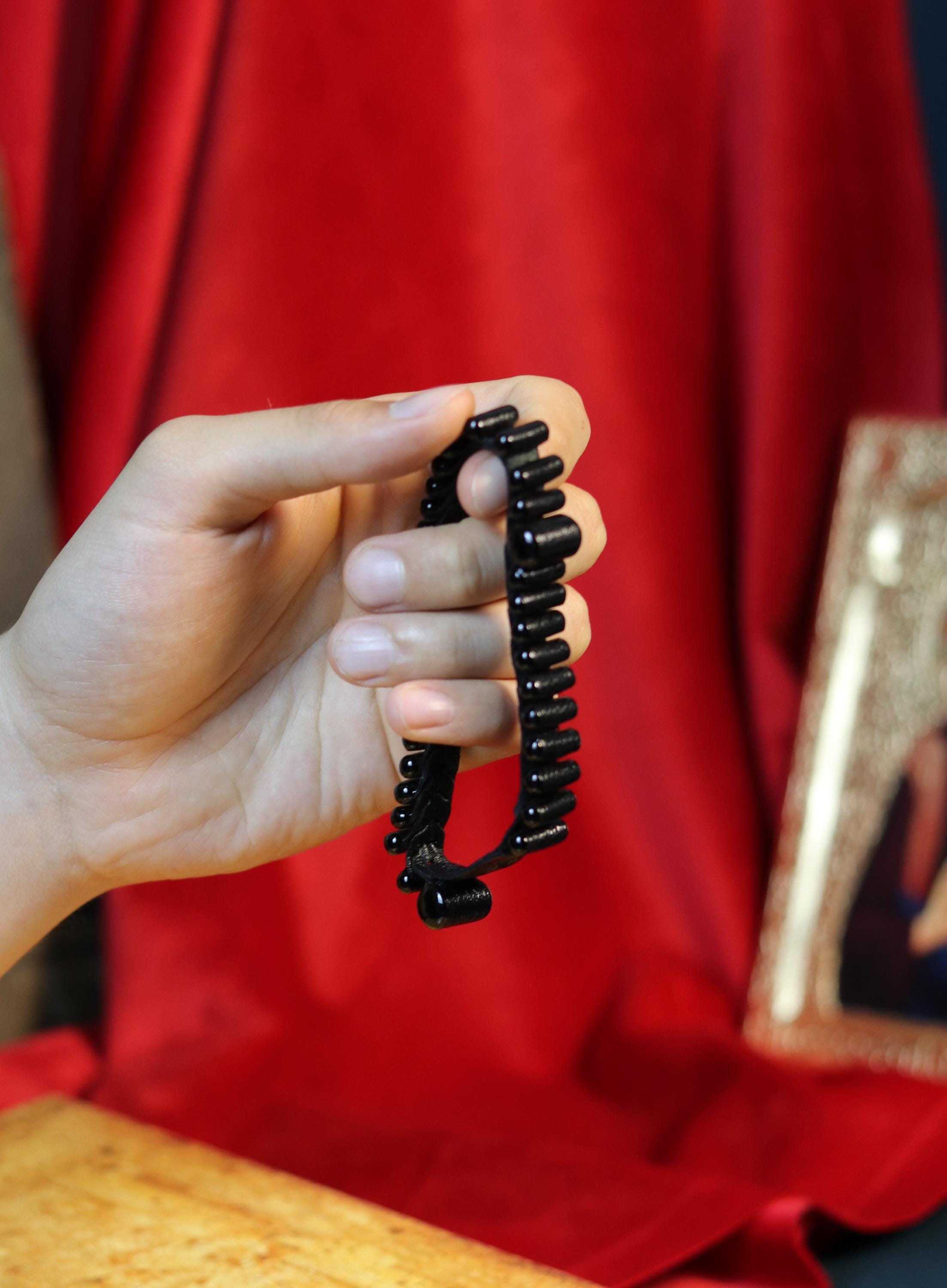 Handmade leather orthodox prayer rope, Chotki prayer rope, Rope bracelet, Prayer beads, Prayer bracelet, Brojanica, Rosenkranz