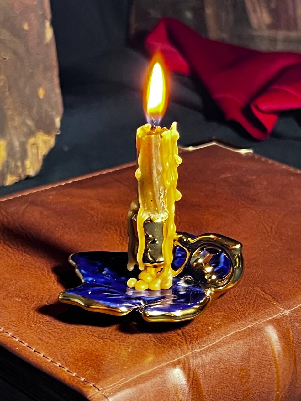 Orthodox candlestick, Ceramic candlestick, Orthodox icon, Orthodox cross, Small candlestick, Retro candlestick, Gift candlestick.