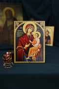 Iveron Mother of God Icon, Orthodox Wooden Icon –