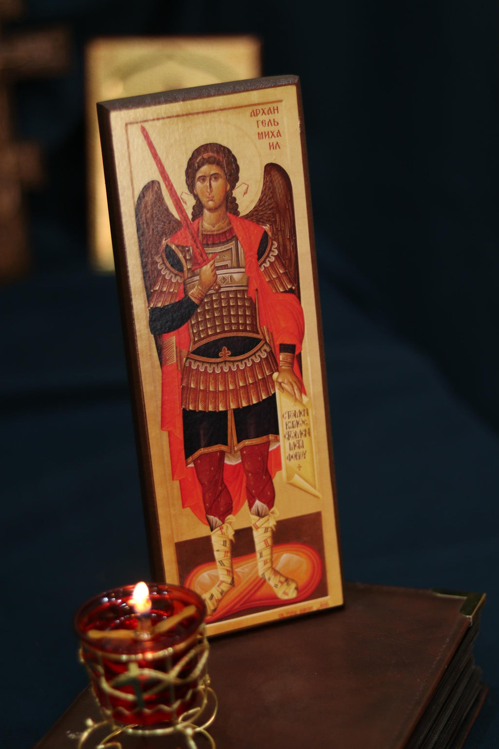Archangel Michael Full Body Icon Orthodox Wooden Icon