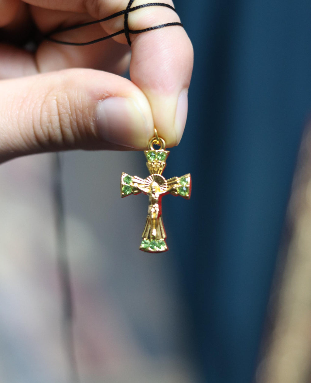 Orthodox Cross Necklace, Large Jesus cross pendant with Jesus Christ, Christian Cross Pendant, Crucifix necklace, Orthodox pendant