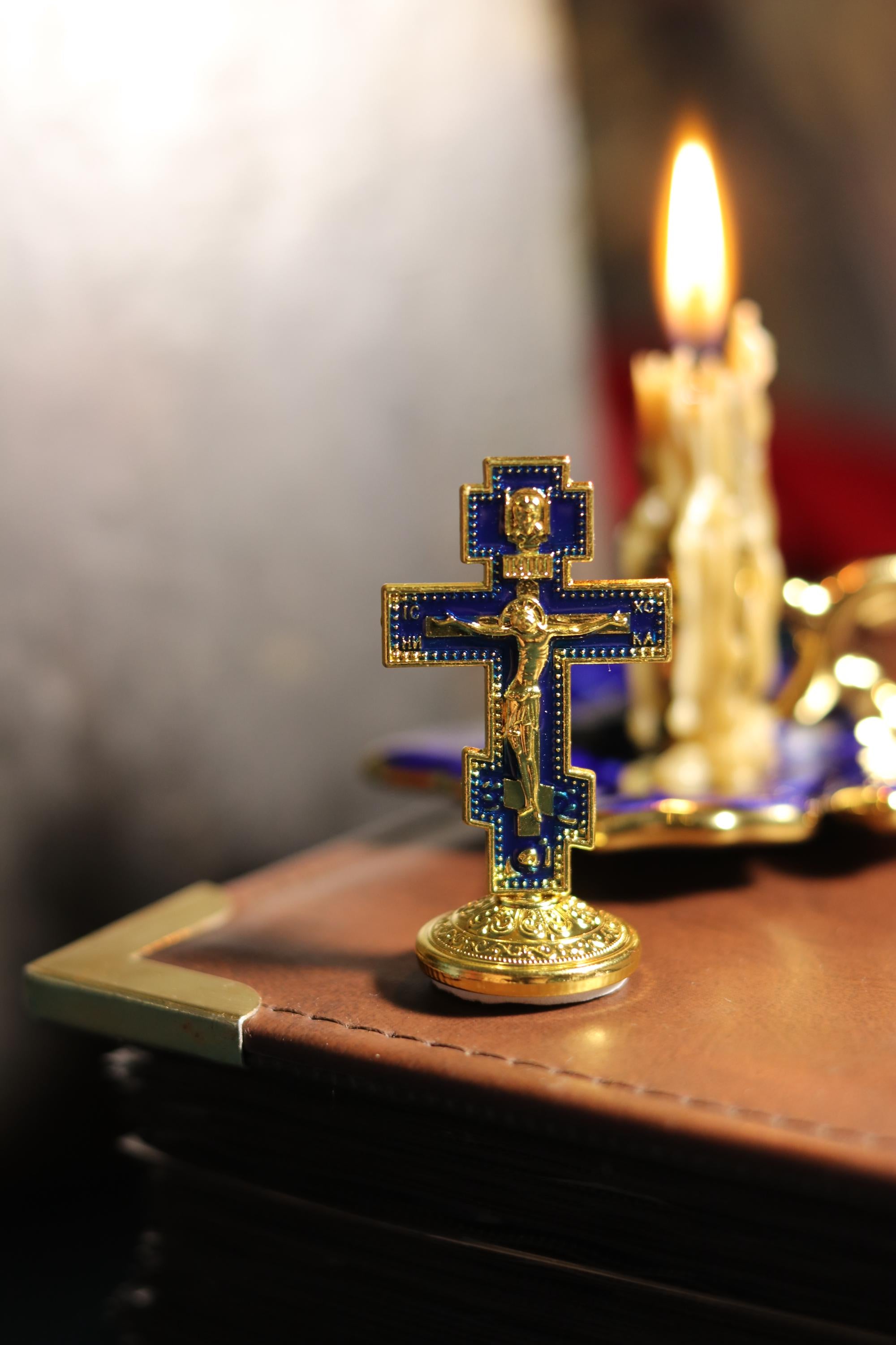 Metal cross. Orthodox cross. Matal car orthodox cross. Crucifix. Matalcross. Maetal car cross. Christian cross. Religious car decor