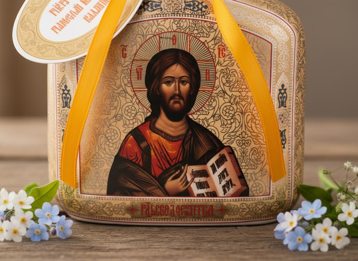 Porcelain Holy Water Container 5.9in, Orthodox Holy Water Bottle, Church Vessel, Prayer Corner Decor, Religious Gift